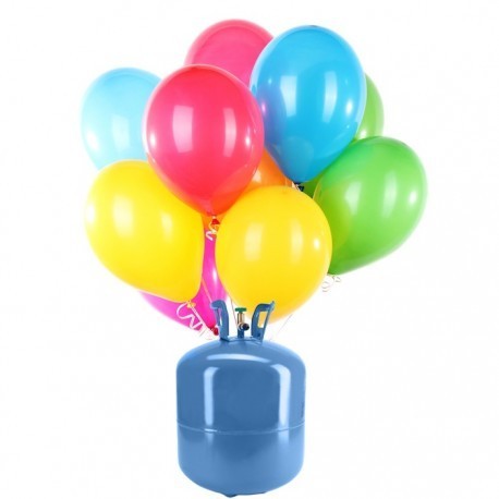 Bouteille Hélium Mini avec 30 Ballons Pastel