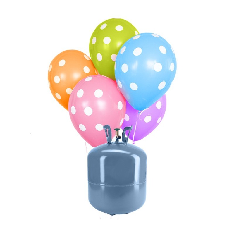 Bombone de hélium jetable pour 30 ballons